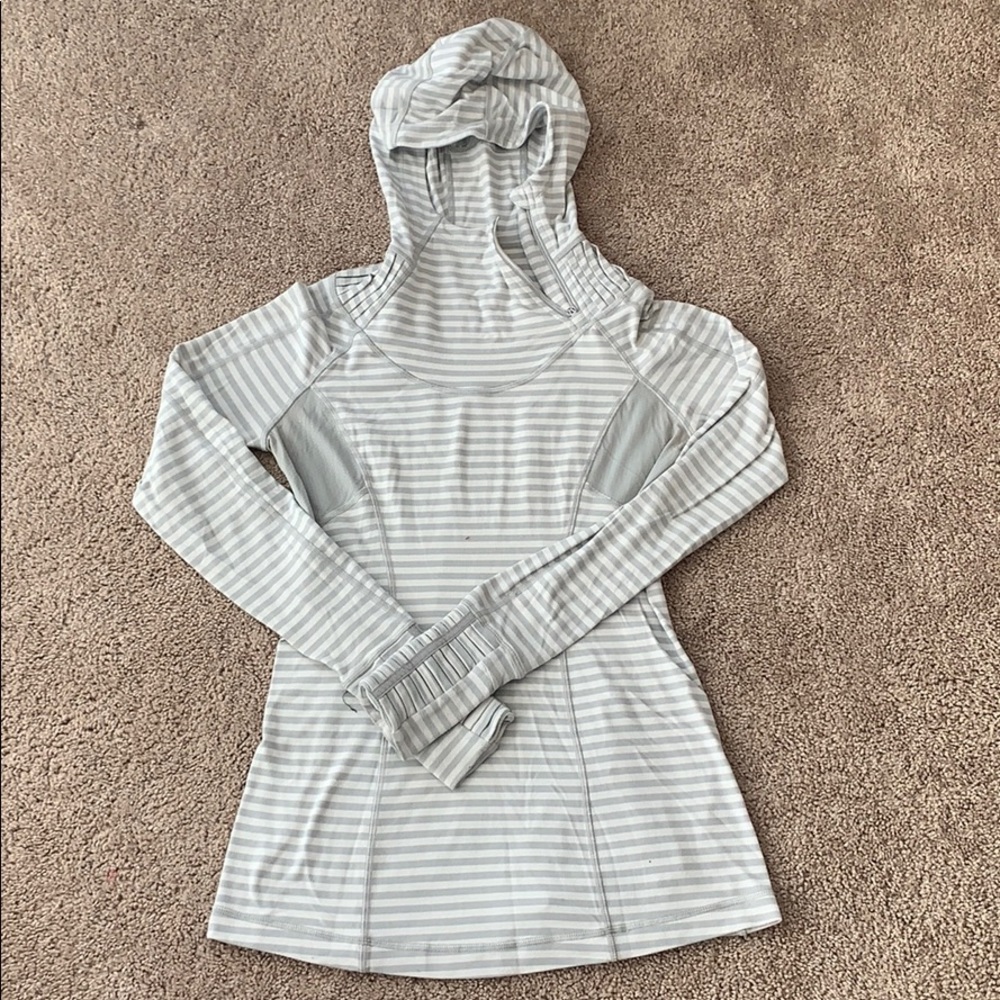 Lululemon striped sweatshirt